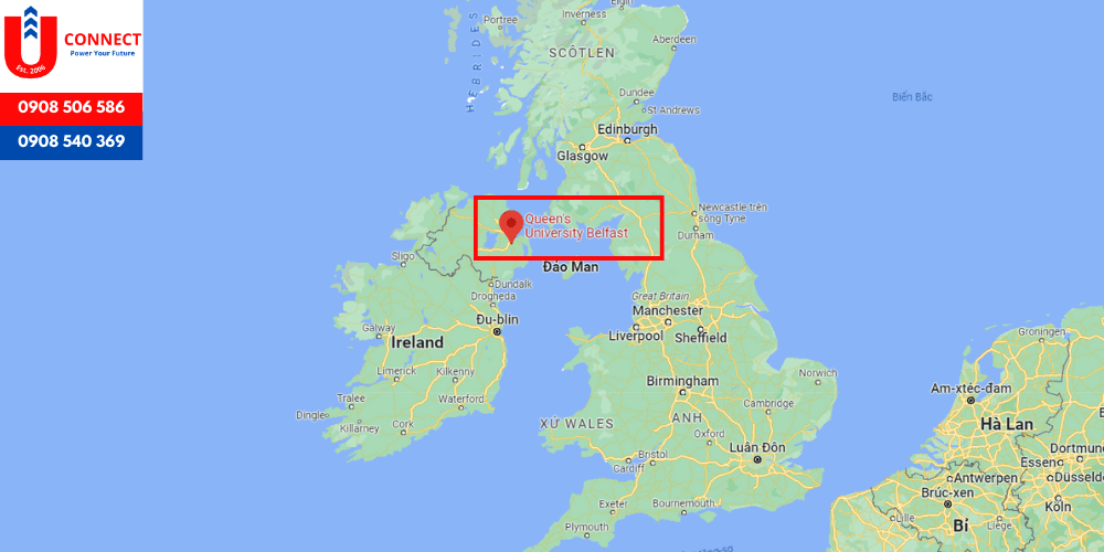 Đại học Queen's universiy Belfast, Bắc Ireland, Vương quốc Anh